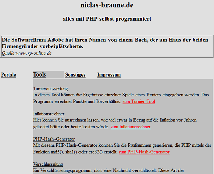 Online-PHP-Tools